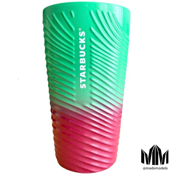 Starbucks l NWT Spring 2023 Petunia Ombré Ceramic Double Walled 12 oz. Tumbler - Picture 1 of 5